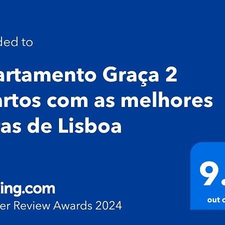 Apartamento Graca 2 Quartos Com As Melhores Vistas De Lisboa Διαμέρισμα Εξωτερικό φωτογραφία